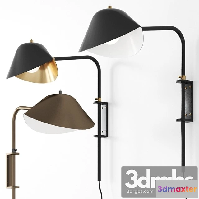 995238 - Antony by serge mouille wall lamp sconce