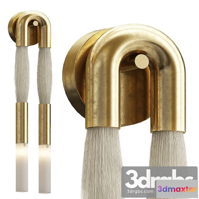 995252 - Apparatus Horsehair Wall Lamp