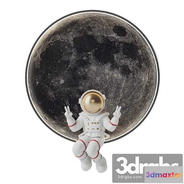 995372 - Astronaut Wall Light