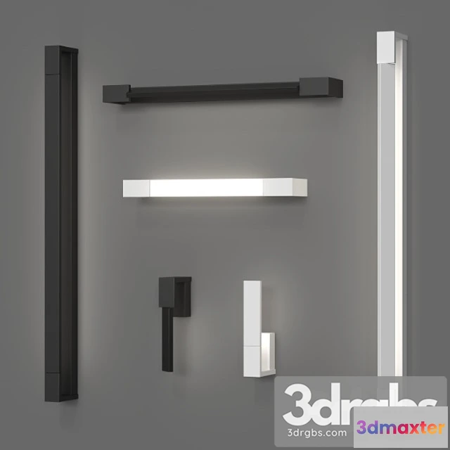 995394 - Azzardo dali wall lamp set (6 sizes 2 colors)