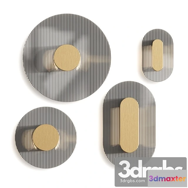 995448 - Baxter Button Wall Lamps