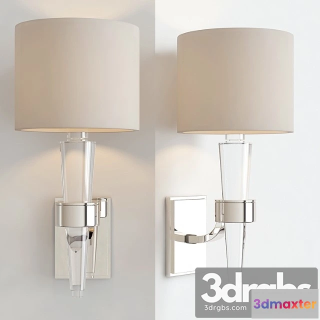 995710 - Crystal cone sconce - john-richard