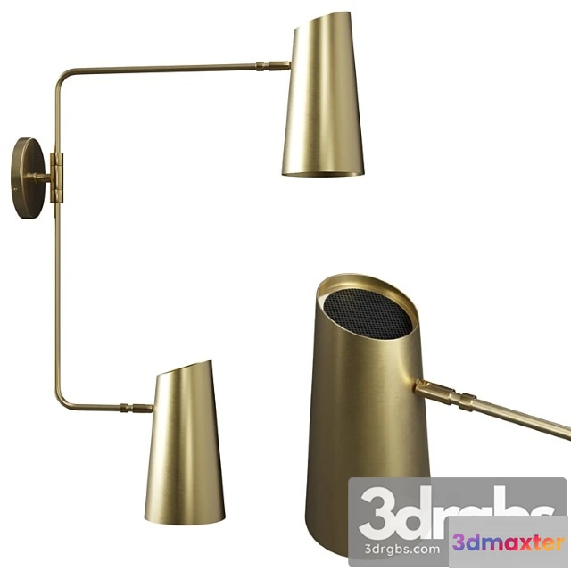 995726 - Cypress double swing arm sconce