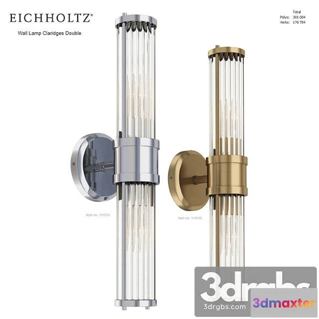 995864 - Eichholtz wall lamp claridges double 111018 111016