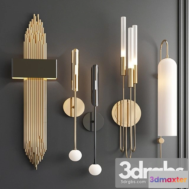 996092 - Four Nice Wall Lights 11 1