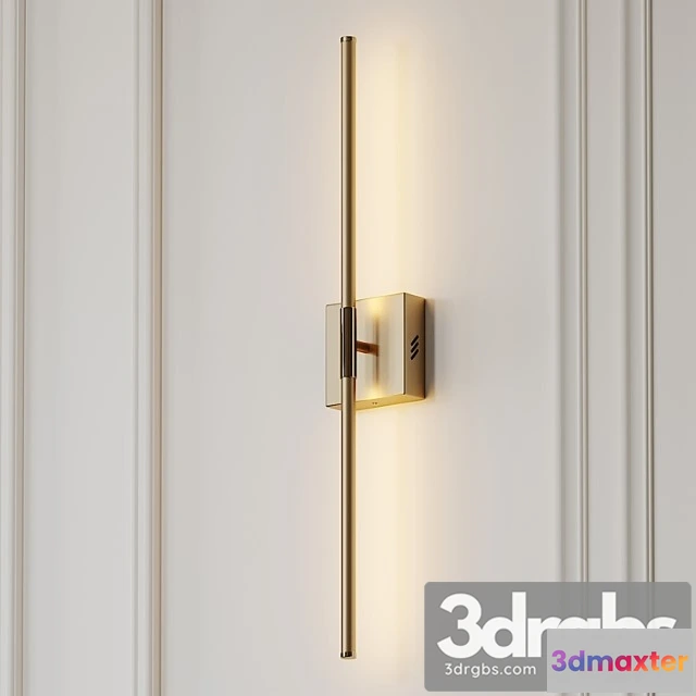 996134 - Gallatin dimmable gold and silver wall sconce by orren ellis