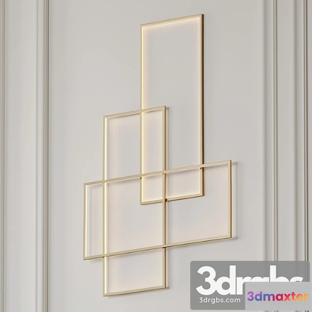 996170 - Goose featjer modern wall sconce