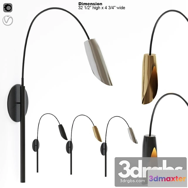 996232 - Hinkley bowery steel led wall sconce