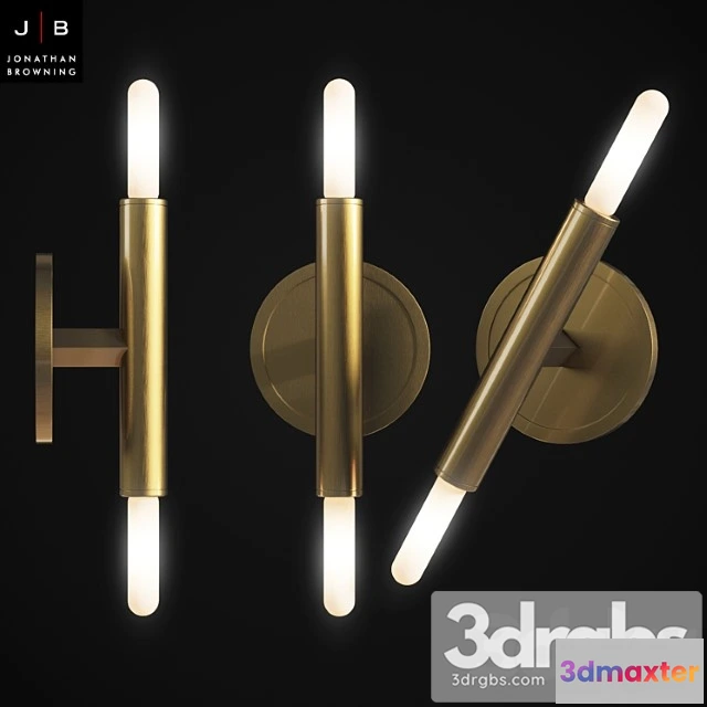 996580 - Le petite pentagone sconce jonathan browning