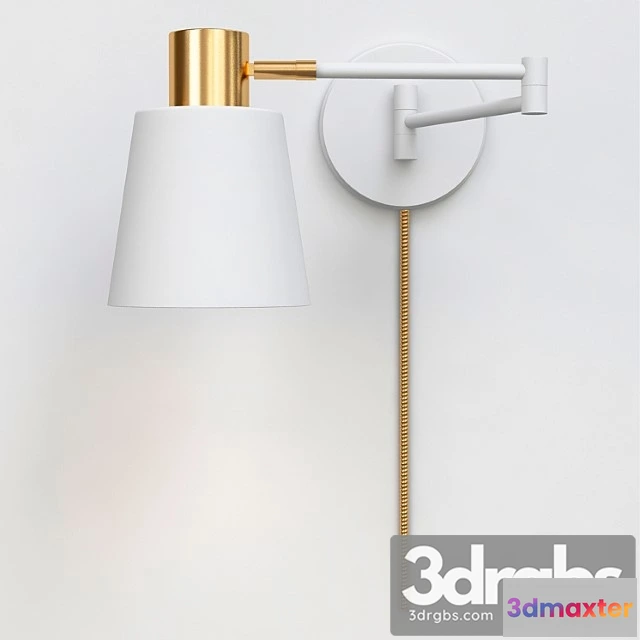 996608 - Light society alexi plug-in wall sconce