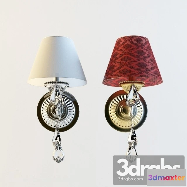 996698 - Luxury Silver Wall Sconce
