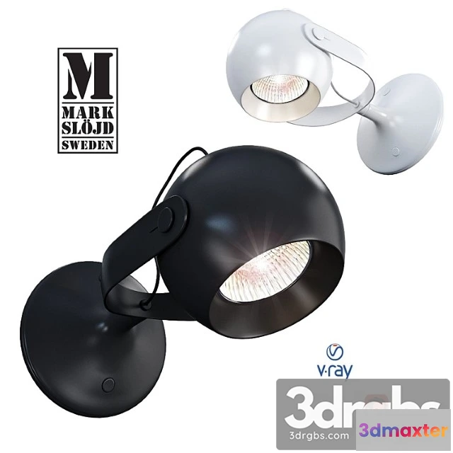 996838 - Model Klot Wall Lamp From Markslojd Sweden