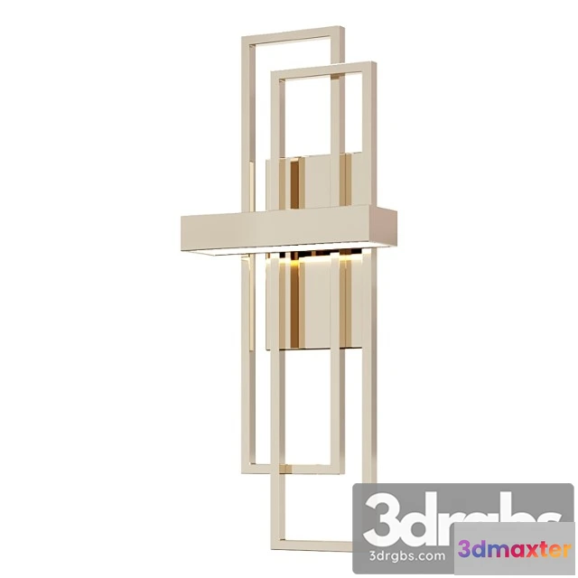 996844 - Modern balance beams led wall sconce