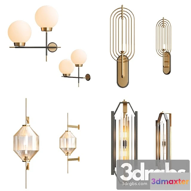 996852 - Modern wall lamps collection