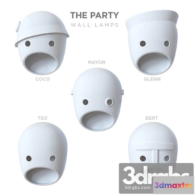 996866 - Moooi the party wall lamps