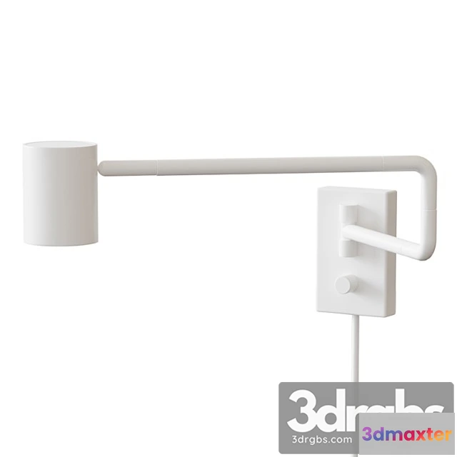 996922 - Nimanye Nimone Wall Sconce With Swivel Stand White