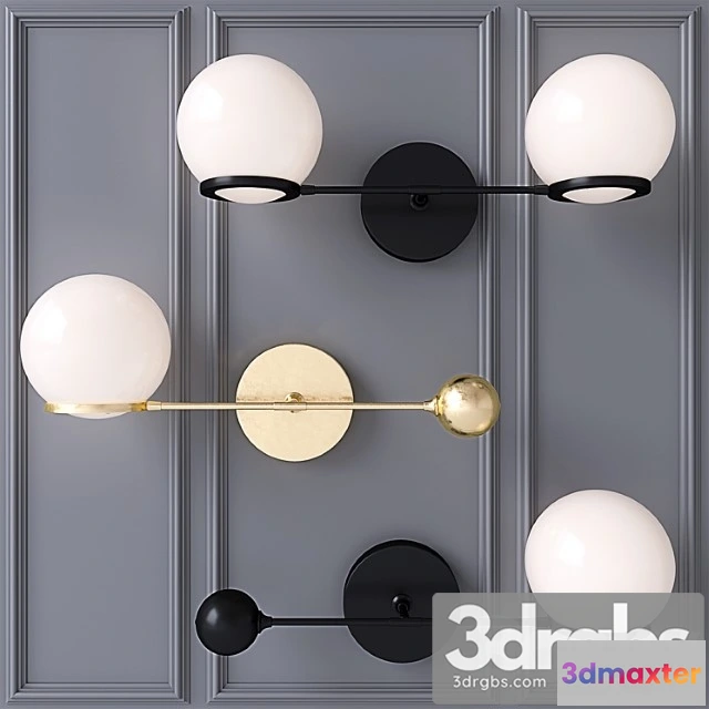 996958 - O & g contrapesso led single sconce