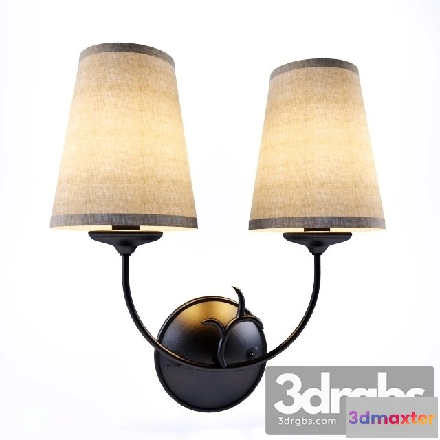 997084 - Permo Vintage Double Sconce Antique