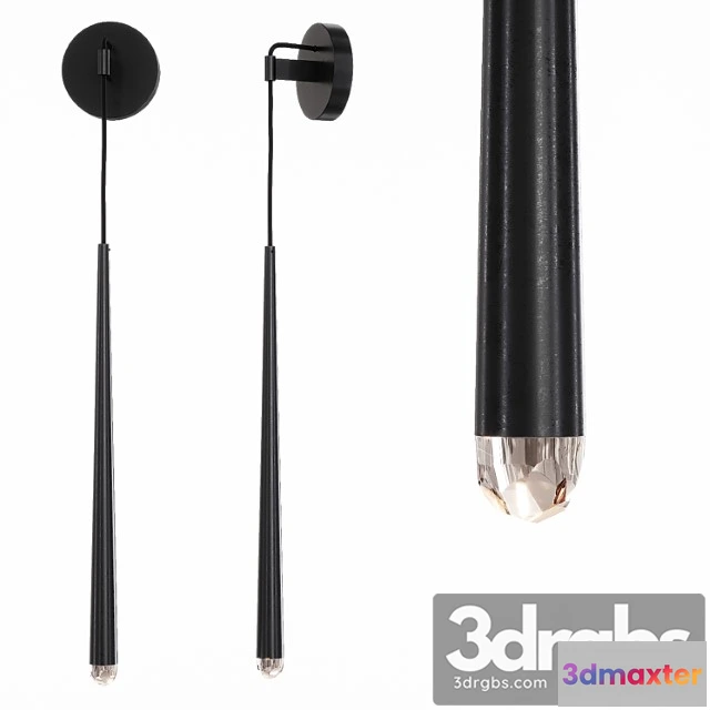 997158 - Restoration Hardware Aquitaine Grand Sconce Black