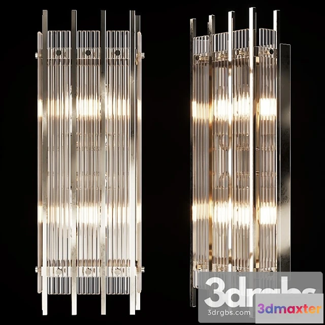 997180 - Restoration hardware san marco double sconce nickel