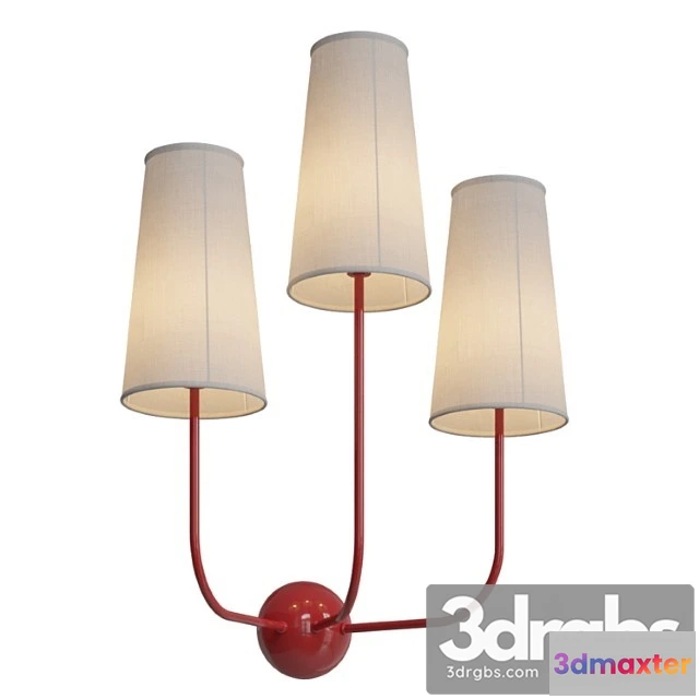 997330 - Sconce Graceful Red Toadstools Designed By Kelly Wearstler