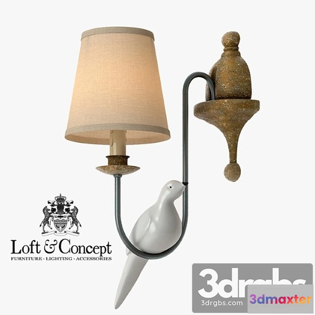 997394 - Sconce Norman Bird Wall Lamp One