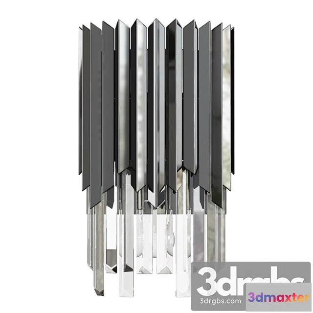 997442 - Sconce With Crystals Chrome