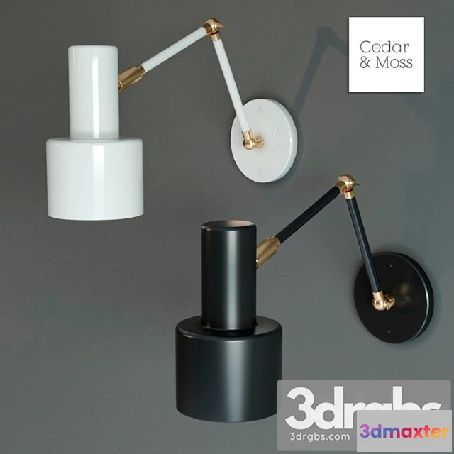 997464 - Sedar & moss articulated ridge sconce