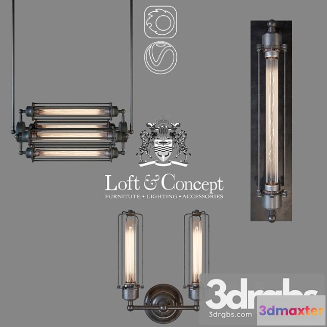997476 - Series Loft Industrial Edison Cage