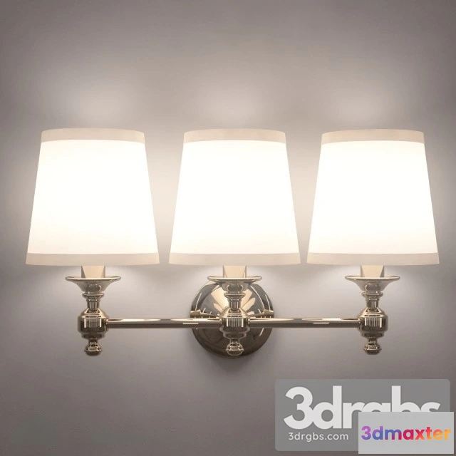 997532 - Staffa Tripla Nichel Satinato