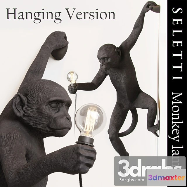 997590 - The monkey lamp hanging version