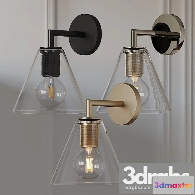 997676 - Utilitaire funnel shade single sconce