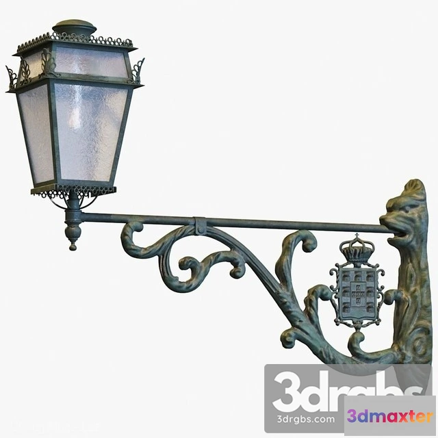 997916 - Wall Mounted Street Lamp
