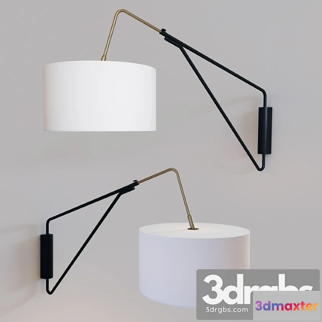 997948 - West elm mid century wall scone