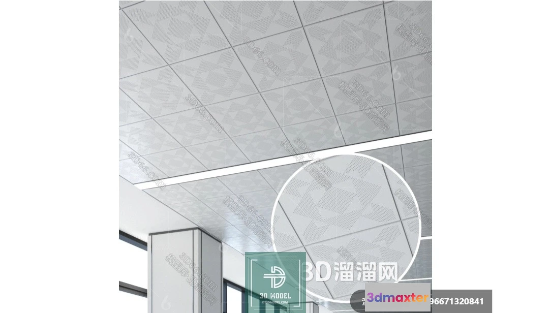 1146598 - MATERIAL - TEXTURES - OFFICE CEILING - 0030