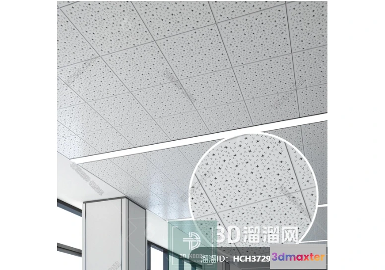 1146604 - MATERIAL - TEXTURES - OFFICE CEILING - 0033