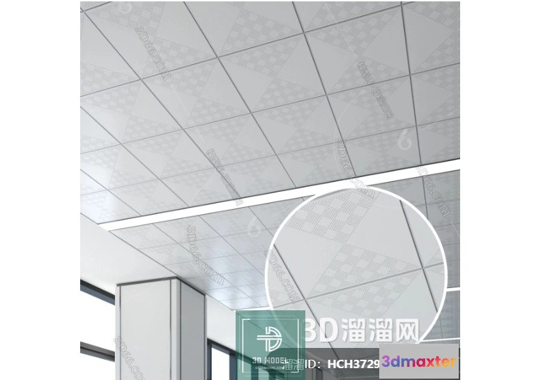 1146608 - MATERIAL - TEXTURES - OFFICE CEILING - 0035
