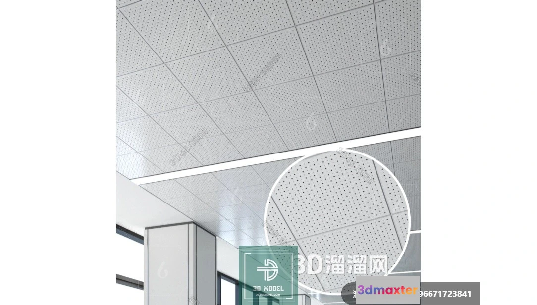 1146618 - MATERIAL - TEXTURES - OFFICE CEILING - 0040