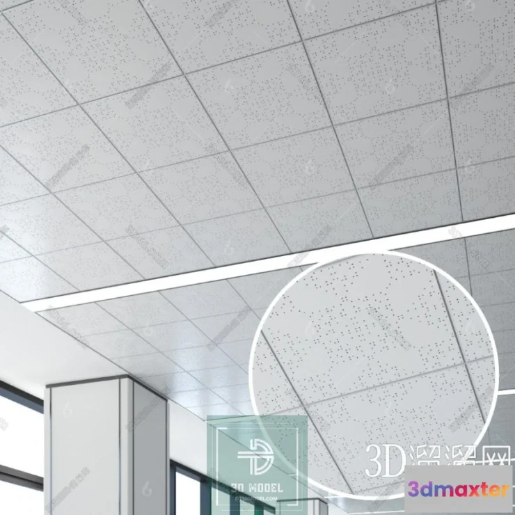 1146636 - MATERIAL - TEXTURES - OFFICE CEILING - 0049