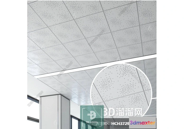 1146640 - MATERIAL - TEXTURES - OFFICE CEILING - 0051