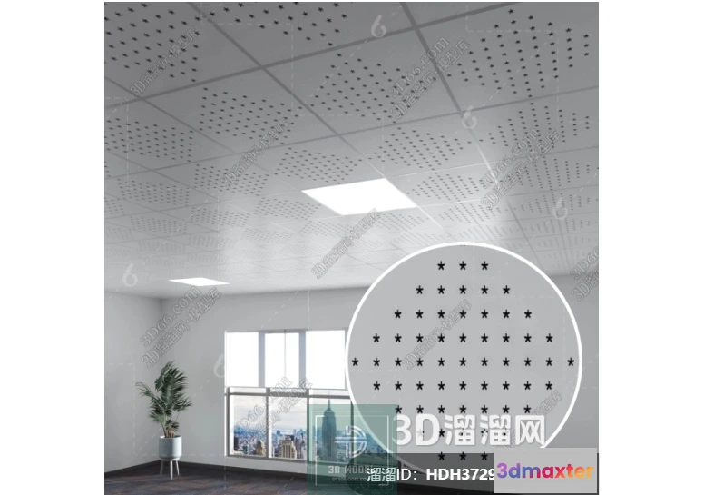 1146672 - MATERIAL - TEXTURES - OFFICE CEILING - 0067