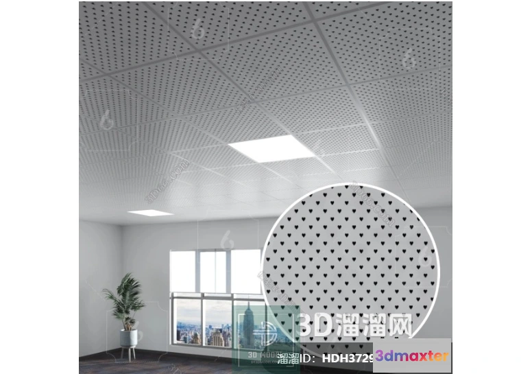 1146682 - MATERIAL - TEXTURES - OFFICE CEILING - 0072