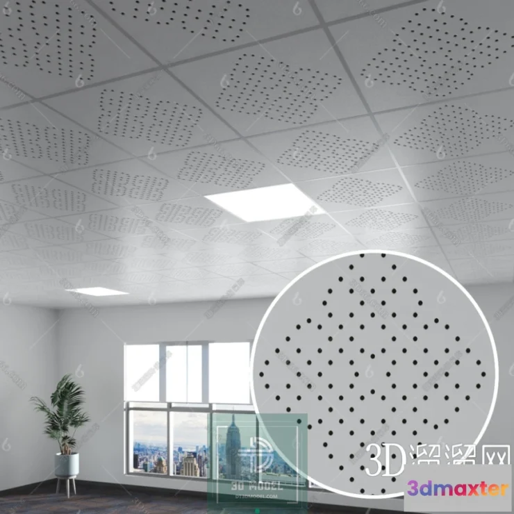 1146710 - MATERIAL - TEXTURES - OFFICE CEILING - 0086