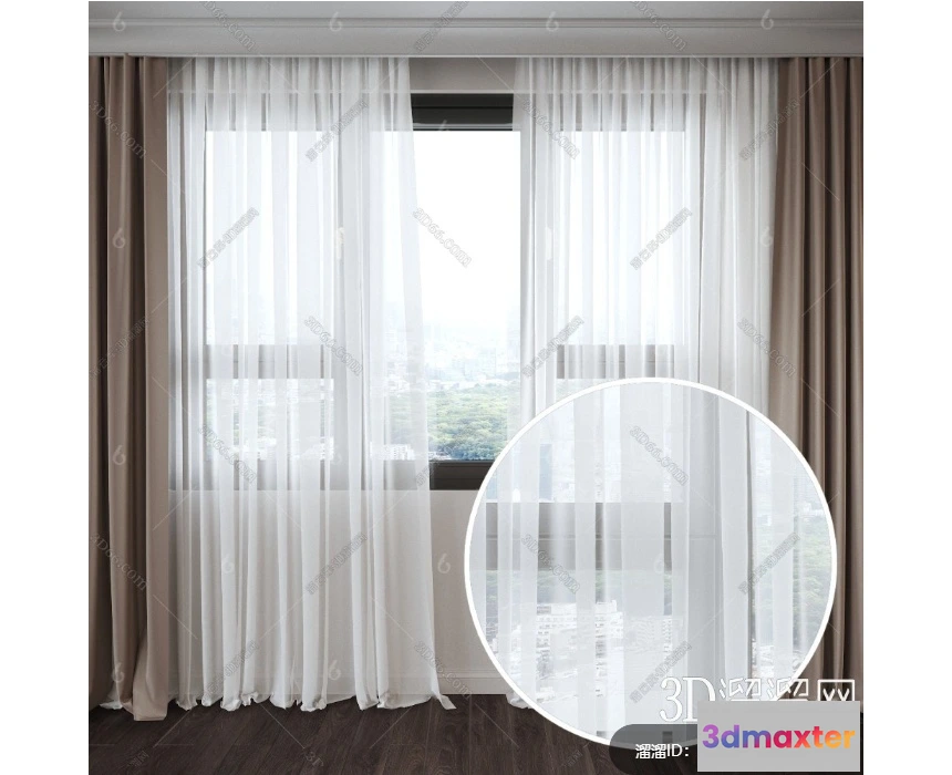 1152076 - MATERIAL - TEXTURES - VEIL FOR CURTAIN - 0021