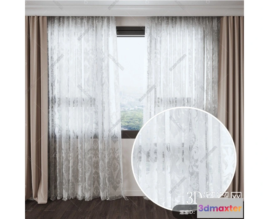 1152126 - MATERIAL - TEXTURES - VEIL FOR CURTAIN - 0046