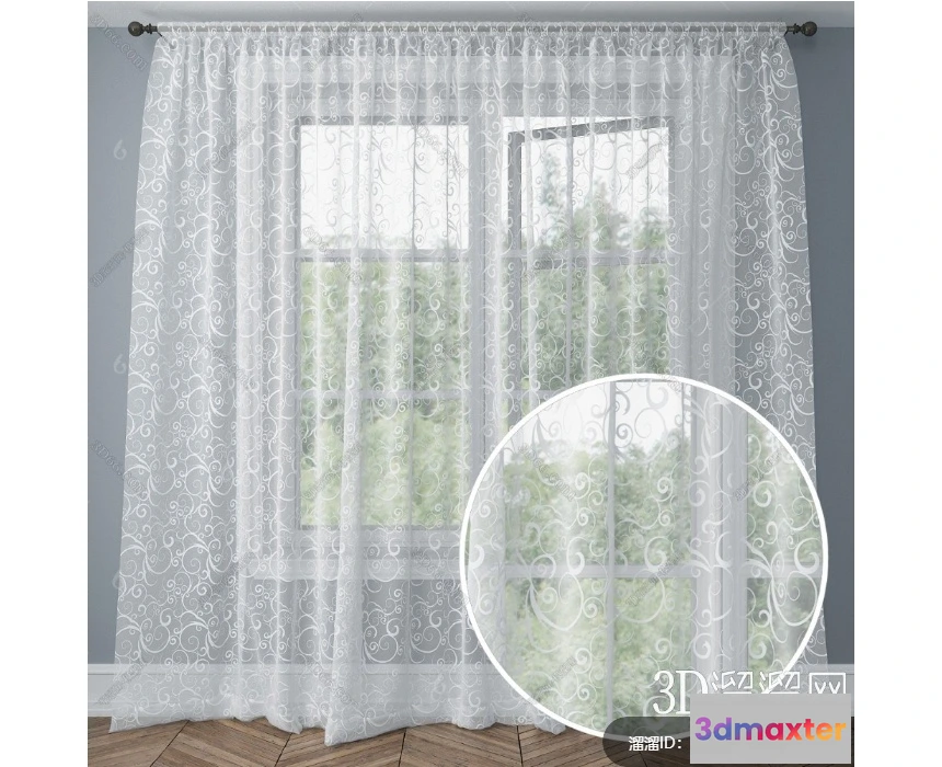 1152130 - MATERIAL - TEXTURES - VEIL FOR CURTAIN - 0048