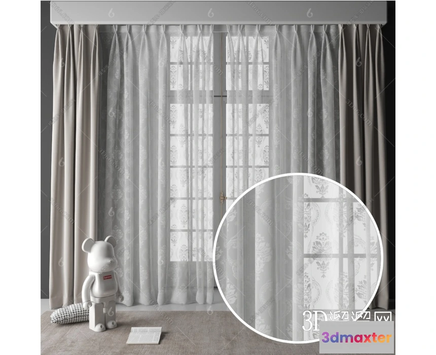 1152162 - MATERIAL - TEXTURES - VEIL FOR CURTAIN - 0064