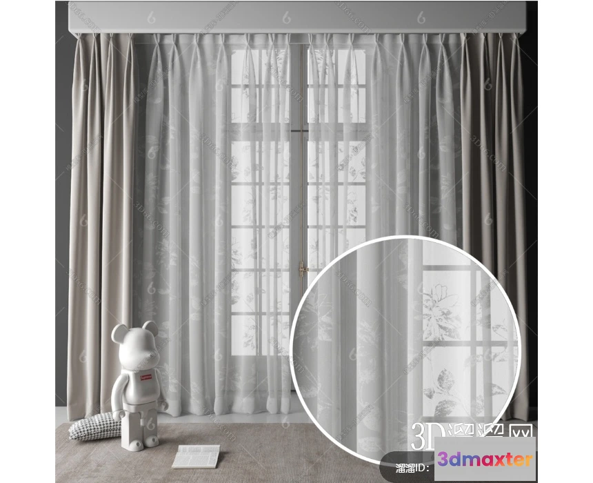 1152170 - MATERIAL - TEXTURES - VEIL FOR CURTAIN - 0068