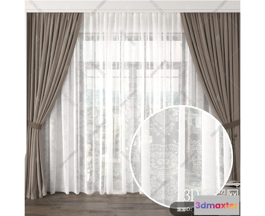 1152172 - MATERIAL - TEXTURES - VEIL FOR CURTAIN - 0069