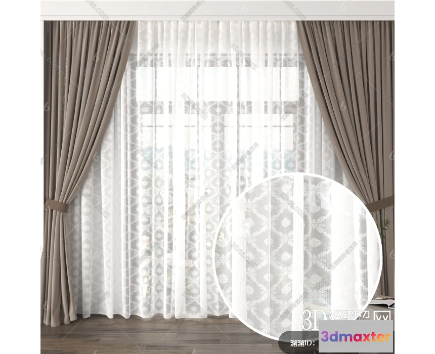 1152184 - MATERIAL - TEXTURES - VEIL FOR CURTAIN - 0075